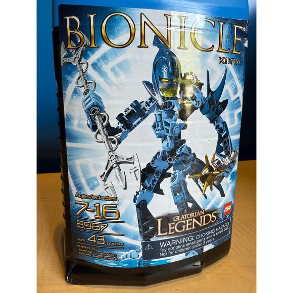 Lego Bionicle Gladitorean Legends - Kinna - Set 8787 - new in box - Picture 7 of 8